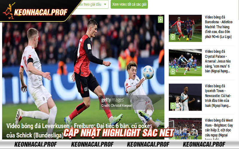 Cap nhat Highlight sac net Cập nhật Highlight sắc nét